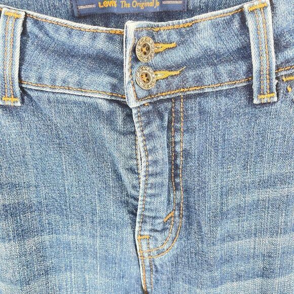 Levi’s Slender Boot Cut Jeans 526 mid wash EUC 12 - Picture 10 of 14